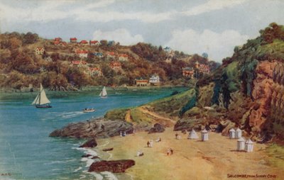 Salcombe, da Sunny Cove da Alfred Robert Quinton